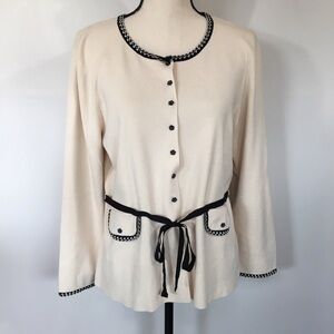 Anne Klein‎ ‘Jackie O’ Style Cardigan